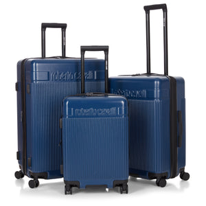 ROBERTO CAVALLI 3 Piece Luggage Set with Expandable Hard Shell & 8 Spinner Wheels