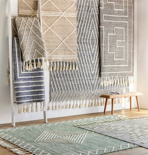 Tamayong Tasseled Jute&Wool Rug - Clearance