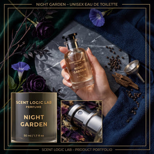 Night Garden Unisex Eau de Toilette – 50ml | Scent Logic Lab