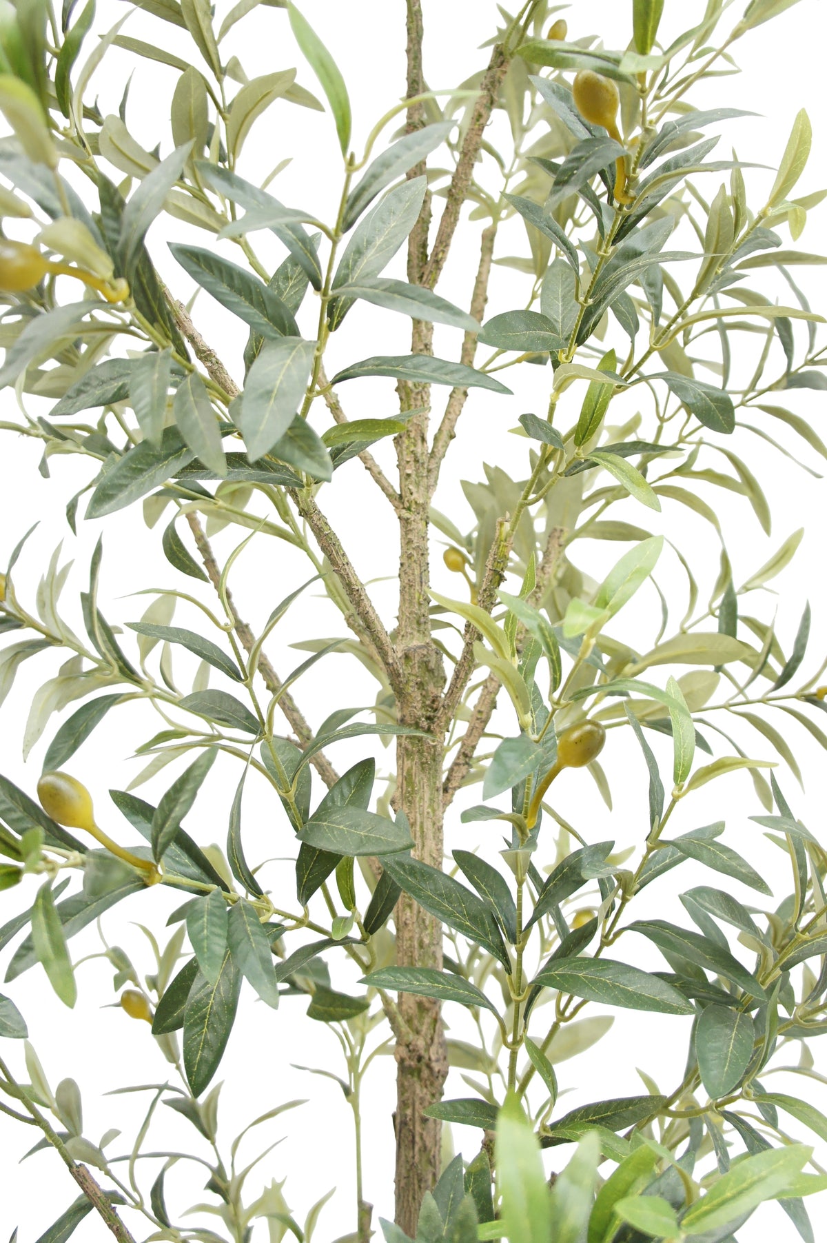 7' Artificial Slim Olive Tree