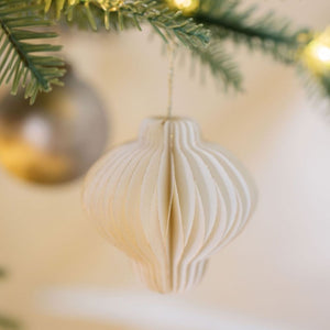 Mini Paper Honeycomb Assorted Ornament