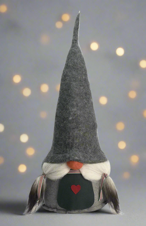 Tomte Gnome - Olga With Grey Cap