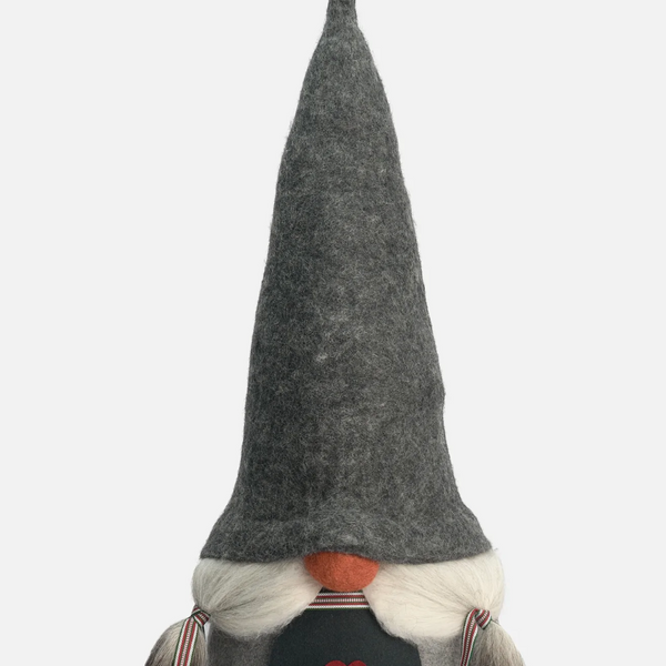 Tomte Gnome - Olga With Grey Cap