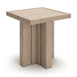 Thunder Trails Square End Table