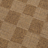 Kuval Checkered Brown Rug