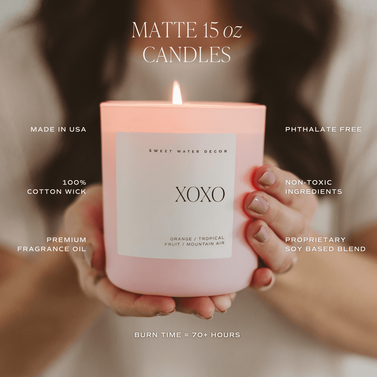 Best Mom Ever Soy Candle - Pink Matte Jar - 15 oz