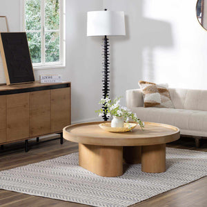 Pleak Handmade Jute Area Rug - Clearance