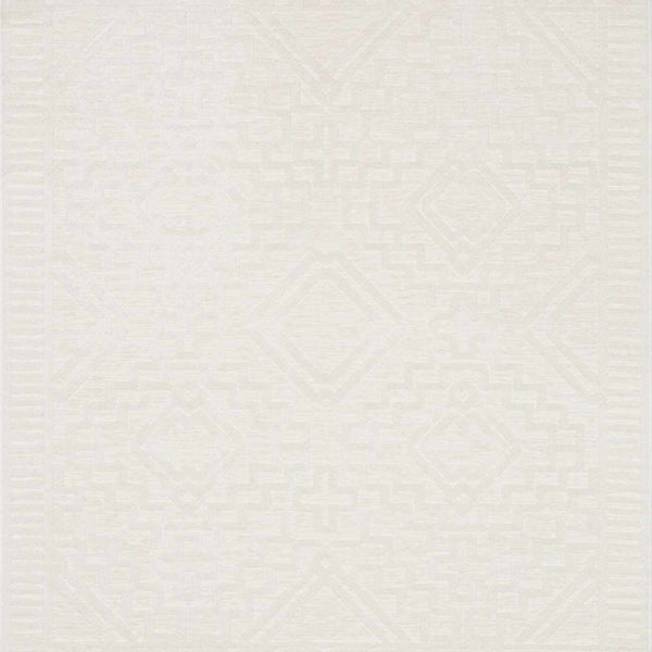 Plumtree 3D White Outdoor Rug