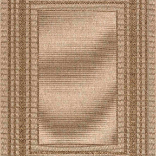 Isoko Bordered Faux Jute Rug