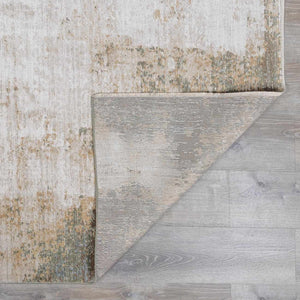 Galey Alix x Livabliss Abstract Modern Marble Cream Myrtle Avenue III Area Rug