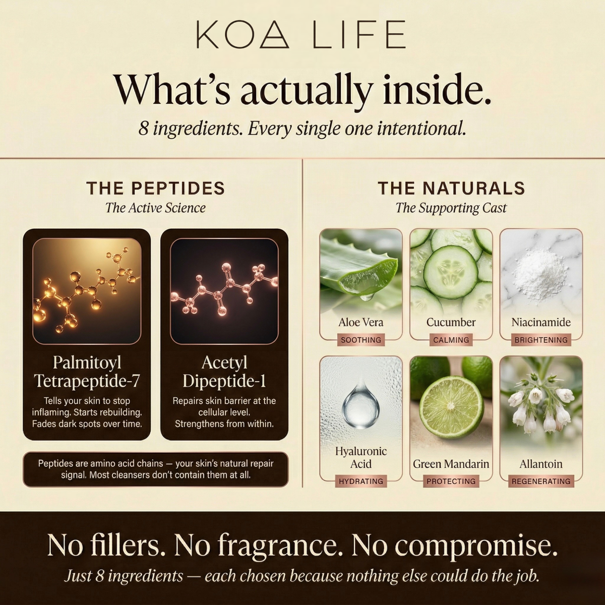 KOA LIFE Peptide Brightening Cleanser — Clear Skin in 30 Days - view 6