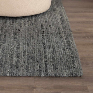 Olisa Charcoal Wool Area Rug