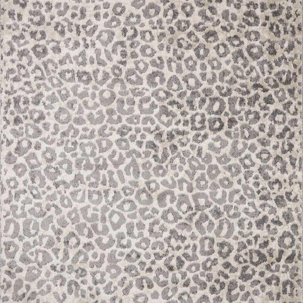 Beige Liversedge Leopard Print Area Rug