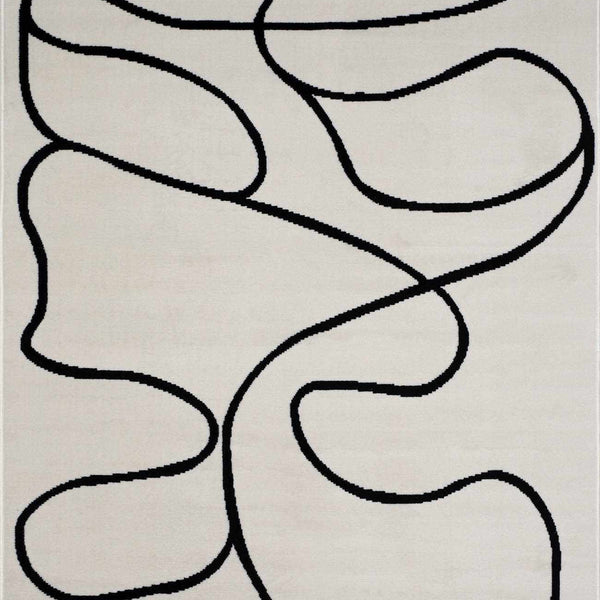 Eilir Modern Low Profile Boho Rug