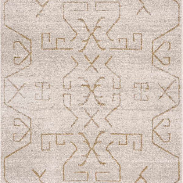 Azzan Cream & Gold Area Rug - Clearance