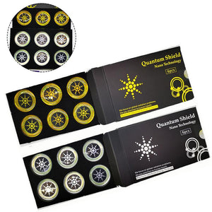 EMF Protection Stickers 6 Pack – Anti Radiation Shield for Phones & Electronics