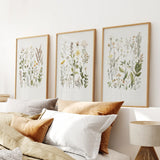 Minimalist Wild Plants. Botanical Poster Art Decor