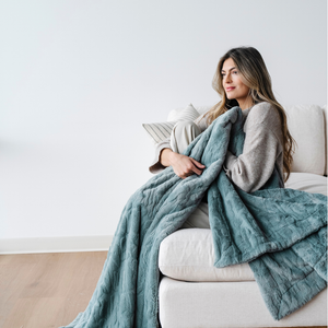 Faux Fur Throw Blankets by Saranoni
