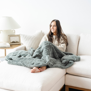 Faux Fur Throw Blankets by Saranoni