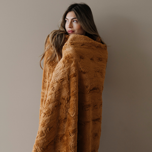 Faux Fur XL Throw Blankets by Saranoni