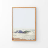 California Surfing. Coastal Waves Wall Art Print