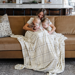 Minky Stretch XL Throw Blankets