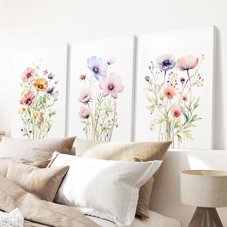 Minimalist Watercolor Botanical Prints Art Decor