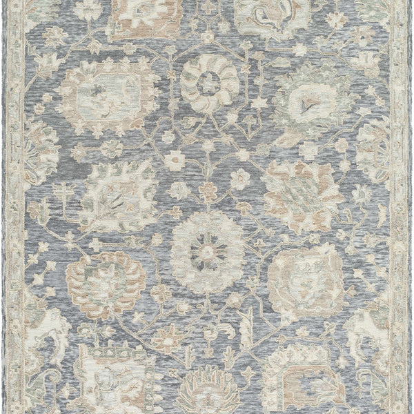 Auryon Hand Tufted Oushak Wool Area Rug
