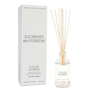 Luxury Getaway Clear Reed Diffuser
