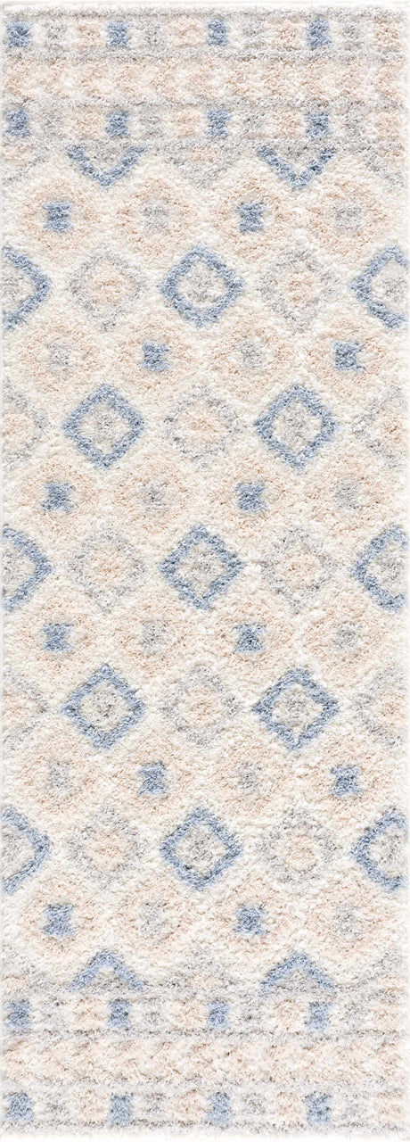 Eivin Pink & Blue Area Rug - Clearance