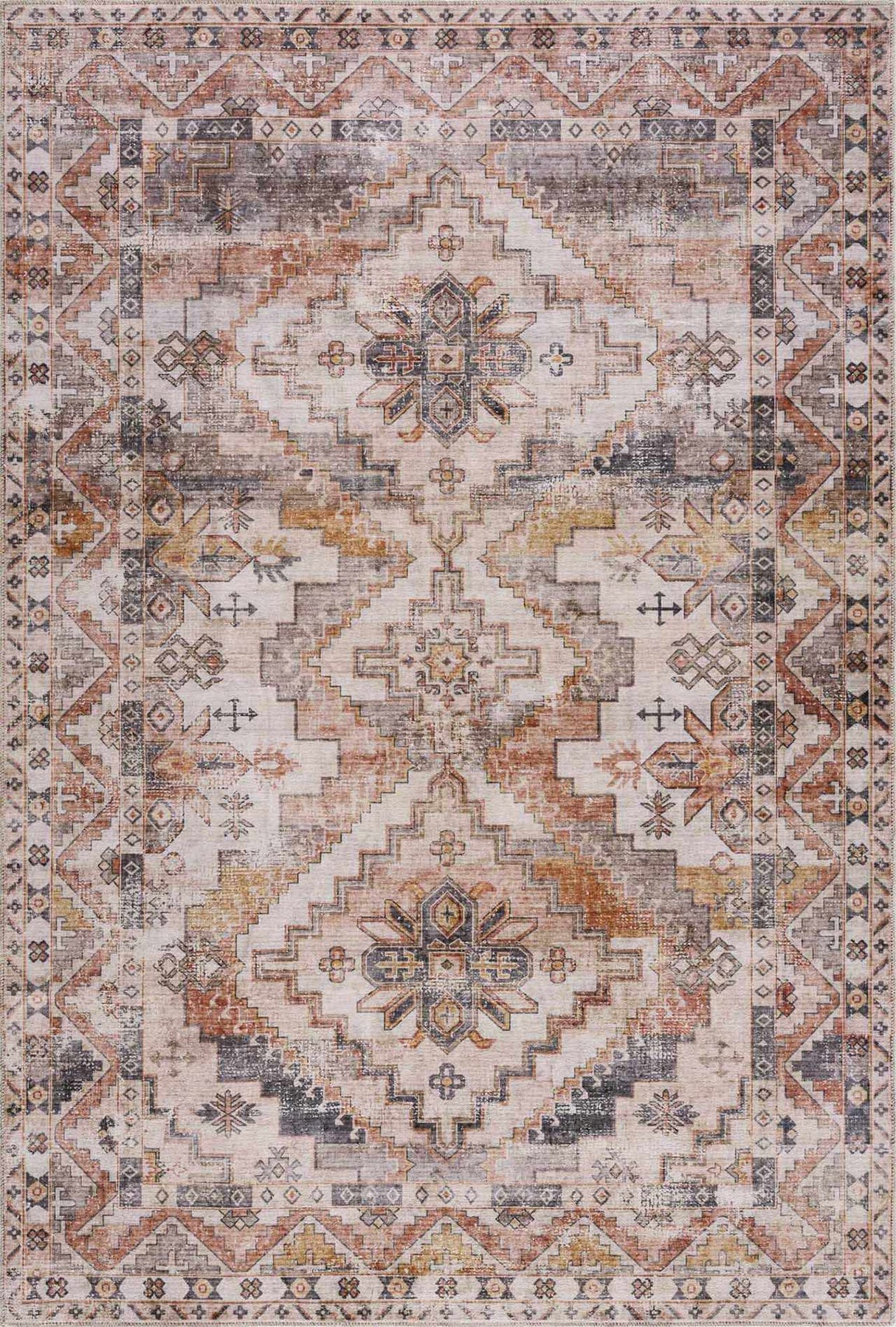 Isugod Washable Area Rug - Clearance