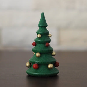 Weihnachtsmann Collectibles - Santa and Bell with Tree