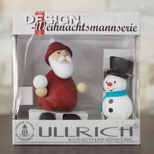 Weihnachtsmann Collectibles - Santa and Snowman