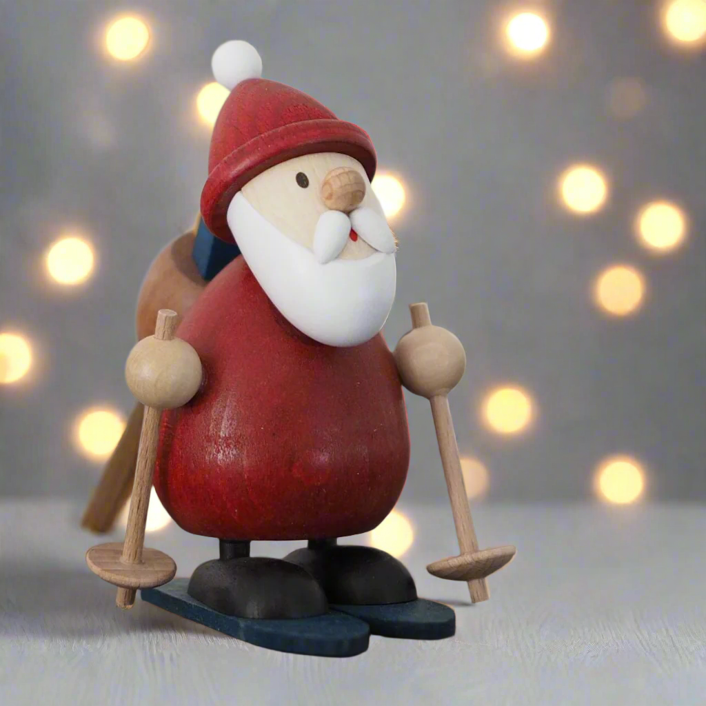 Weihnachtsmann Collectibles - Santa Skiing