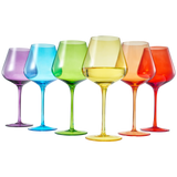 Stagioni Stemmed Wine Glassware, Set of 6, "Pride"