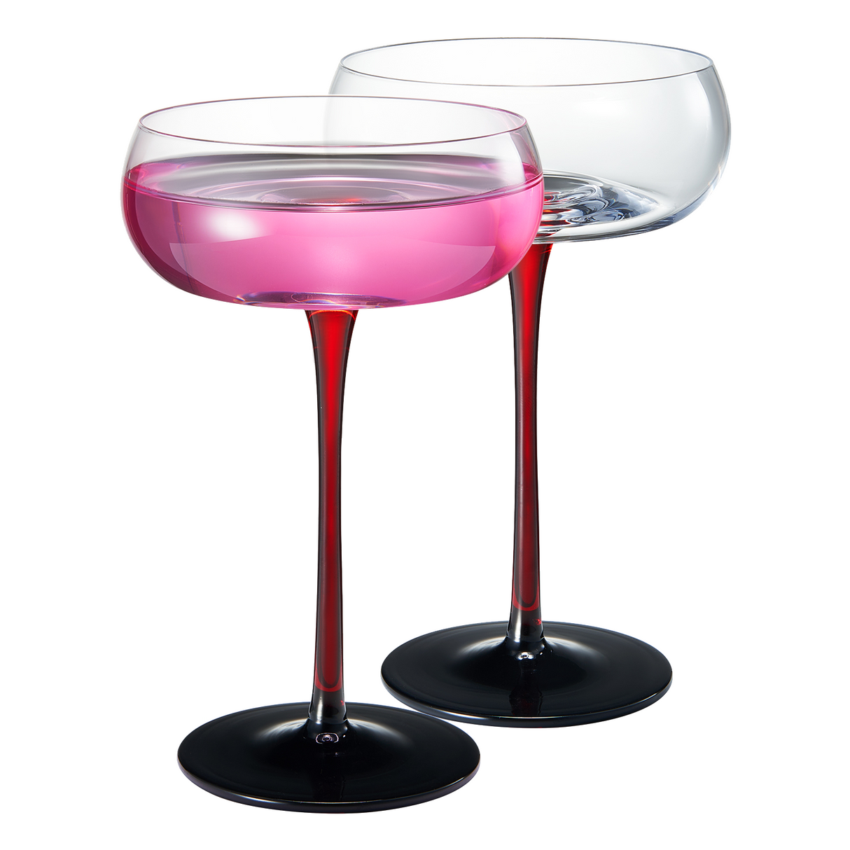 Venice Champagne Coupe, Cocktail Glassware, Set of 2