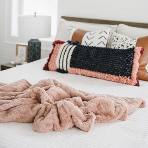 Faux Fur Throw Blankets by Saranoni