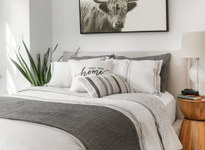 Bria Stripe Decorative Pillow Cover by LushDecor