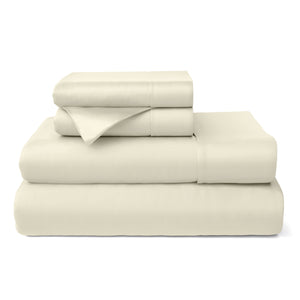 100% Bamboo Viscose Bed Sheet Set - Hypoallergenic & Cooling