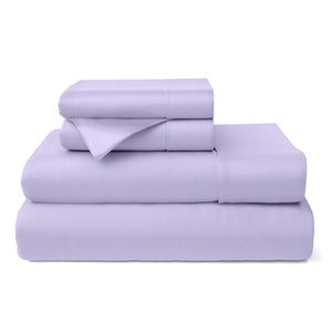 100% Bamboo Viscose Bed Sheet Set - Hypoallergenic & Cooling