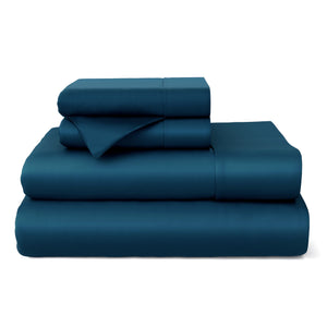 100% Bamboo Viscose Bed Sheet Set - Hypoallergenic & Cooling