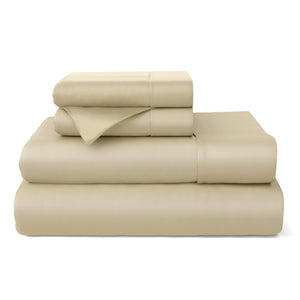 100% Bamboo Viscose Bed Sheet Set - Hypoallergenic & Cooling