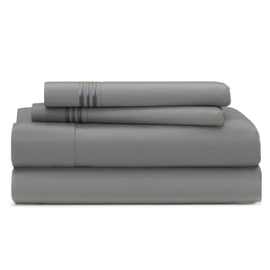 Cosy House Collection Everyday Bed Sheets in Grey