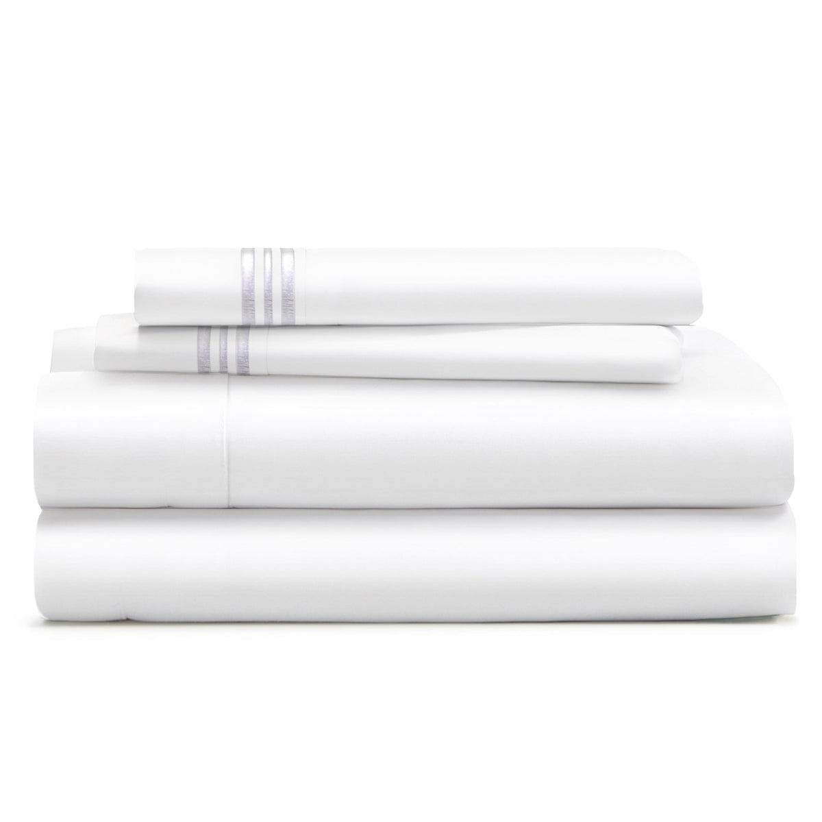 Cosy House Collection Everyday Bed Sheets in White