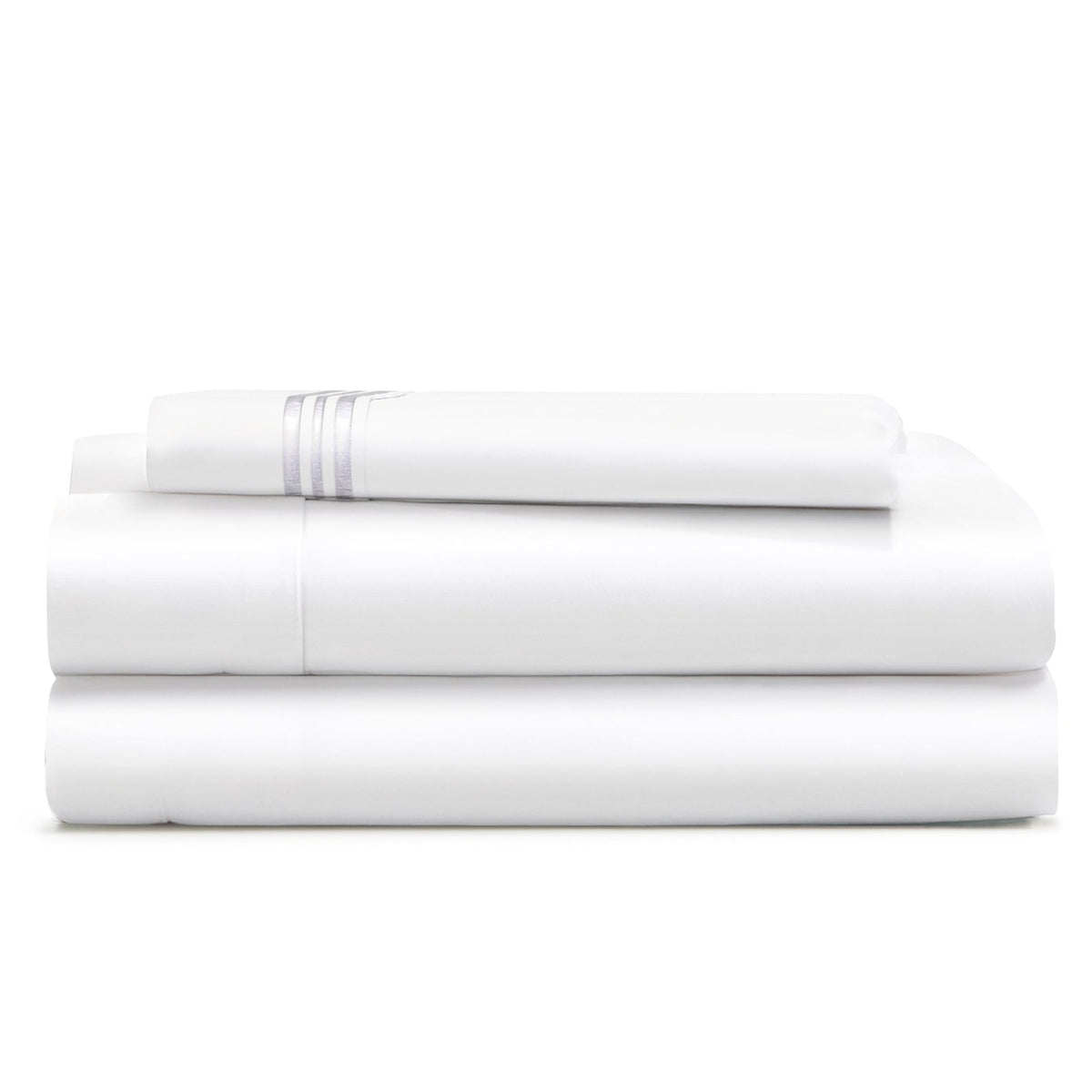 Cosy House Collection Everyday Bed Sheets in White - view 2
