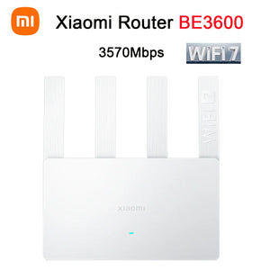WiFi 7 BE3600 Dual Band Gaming Router 3570Mbps Mesh VPN Dual WAN LAN