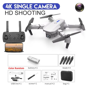 4K WiFi FPV Drone Foldable Quadcopter HD Camera Altitude Hold RC