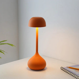 Touch Dimmable Mushroom Table Lamp Portable Rechargeable Night Light Bedside Desk