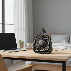USB Powered Handheld Fan 5V Plug-In Portable Cooling Fan