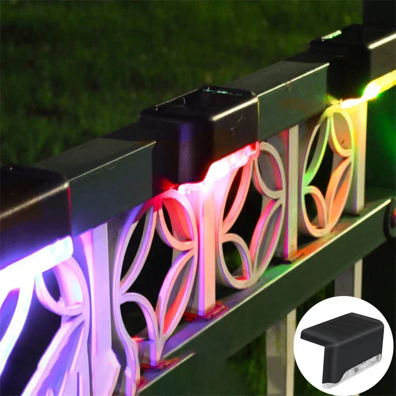 Outdoor Solar Deck Lights – Waterproof LED Fence & Step Lamps for Yard & Pathway